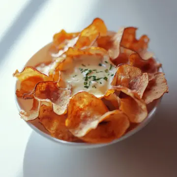 Air Fryer Chive and Onion Carrot Chips