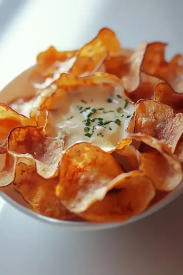 Air Fryer Chive and Onion Carrot Chips