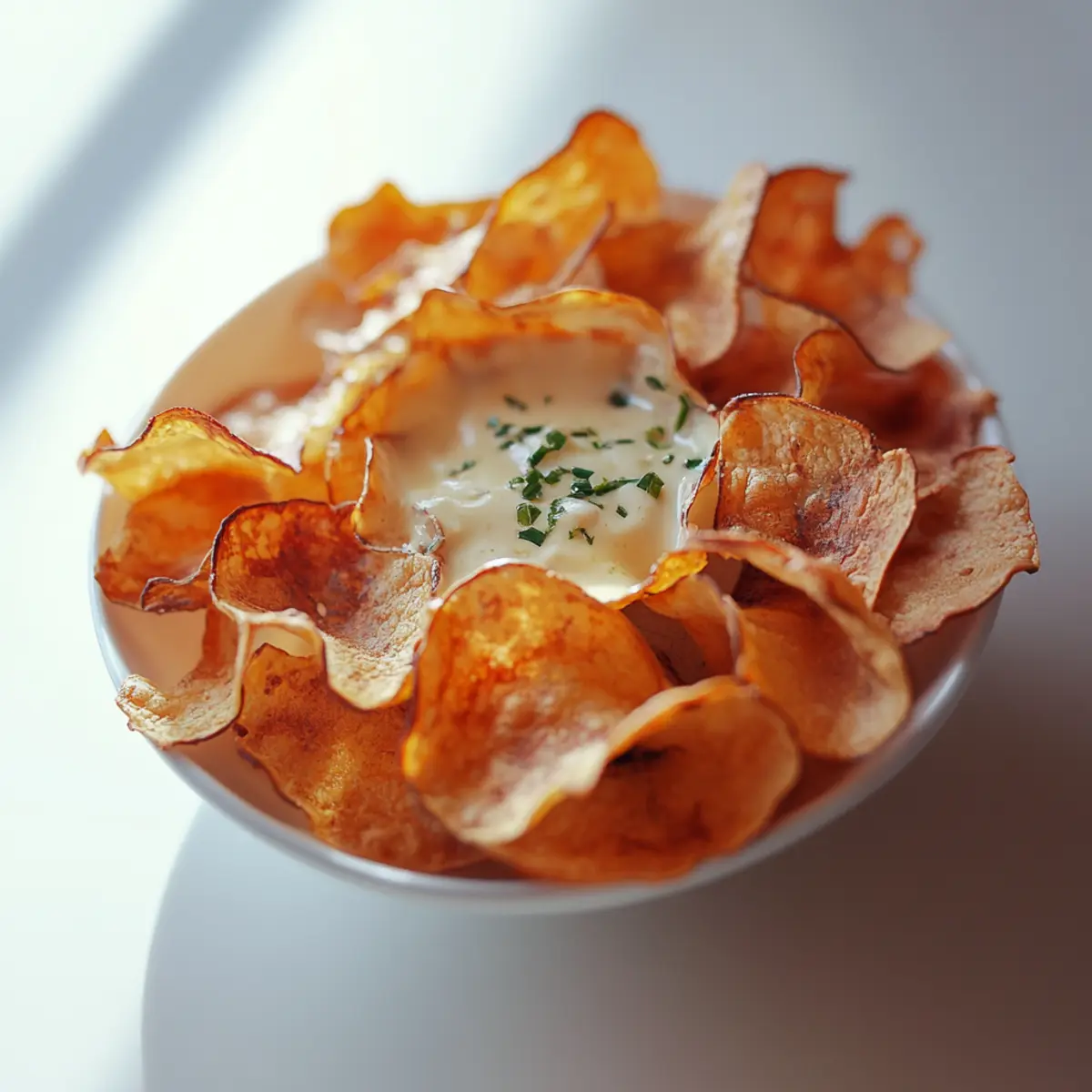 Air Fryer Chive and Onion Carrot Chips