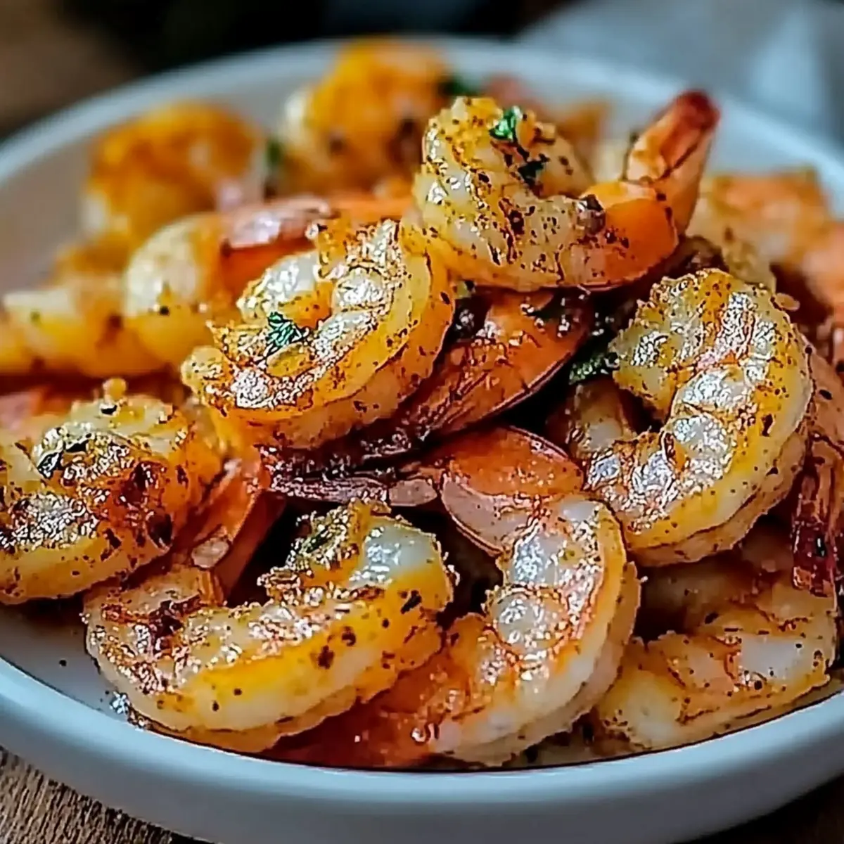 Crispy Garlic Parmesan Shrimp Air Fryer