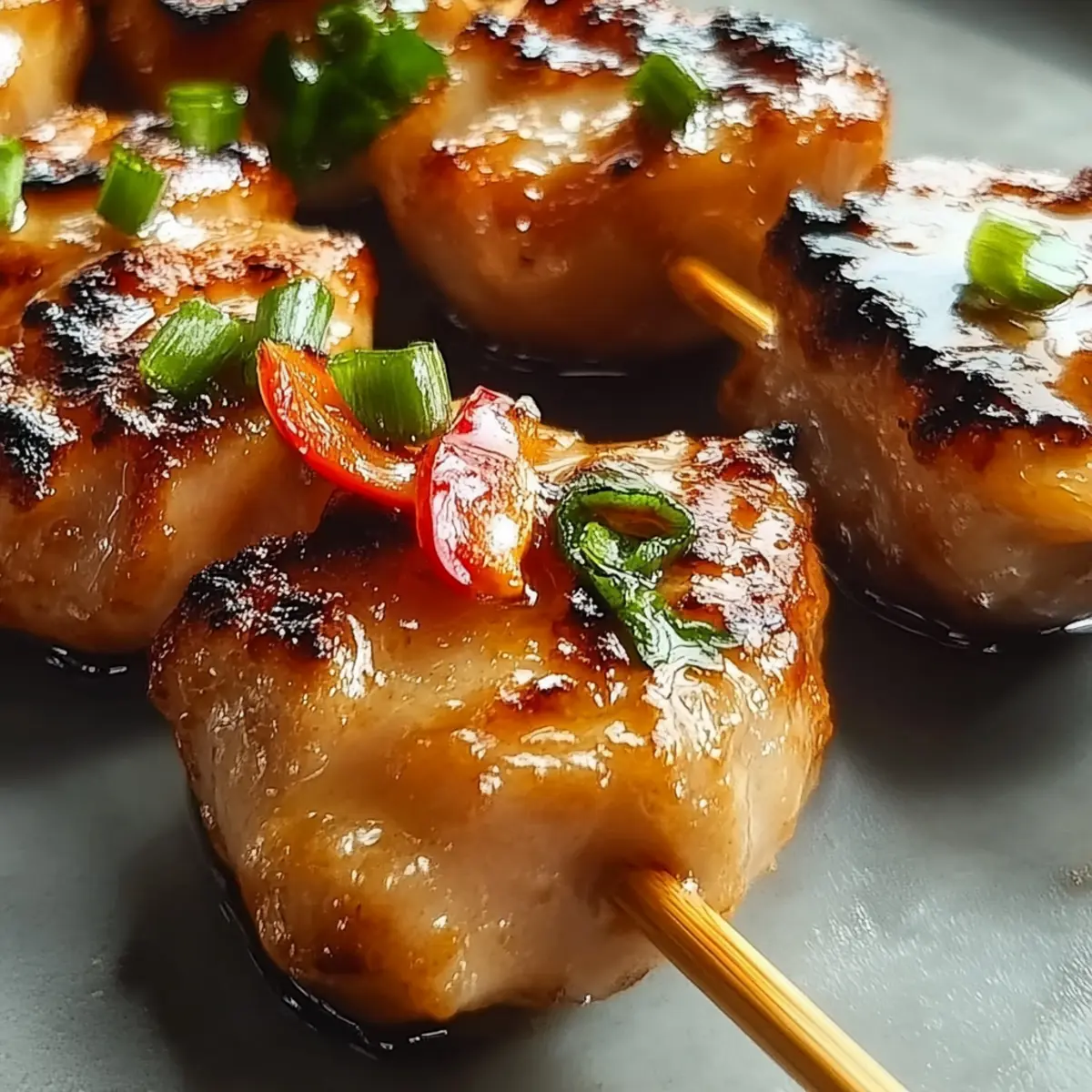 Blackstone Teriyaki Chicken Skewers