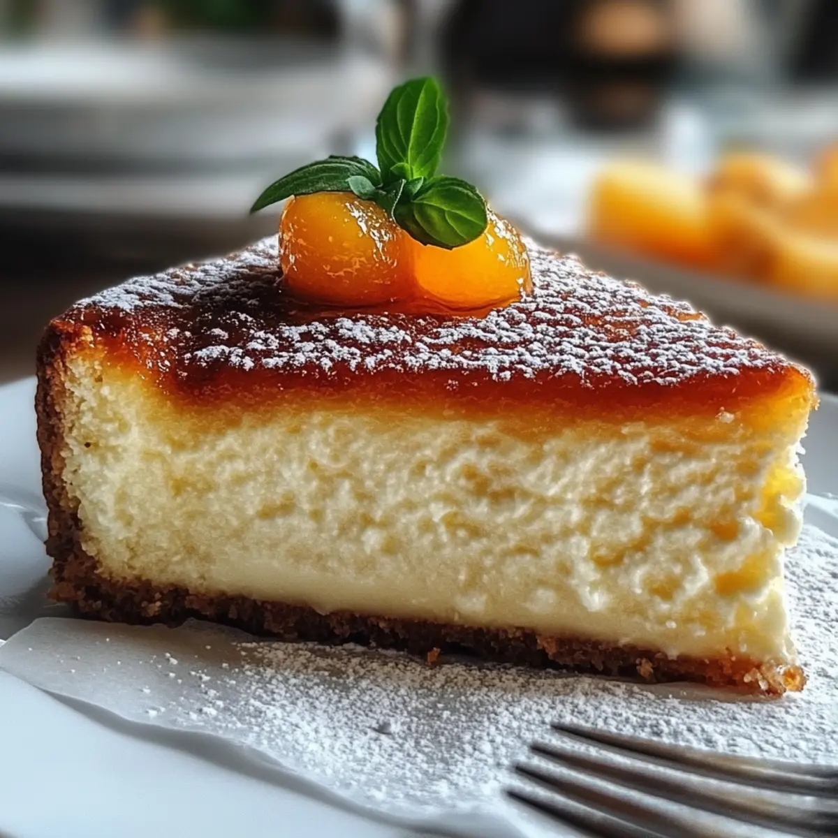 Sicilian Ricotta Cheesecake